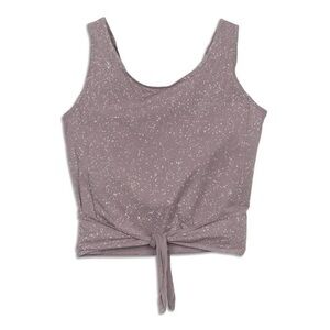 Lululemon speckled wrap top